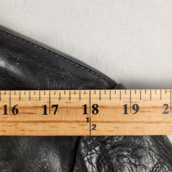 Vanson Leathers Motorcycle Jacket Men 44 Black Moto Guzzi Patch USA Made - Picture 15 of 16